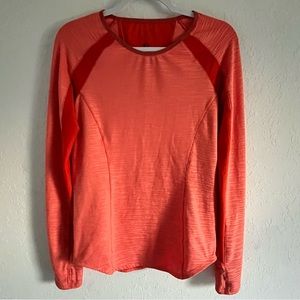 Pearl Izumi Women’s Ladies Long Sleeve Performance Jersey Shirt Orange Large